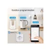 Somlife Commande De L'Éclairage-Lot 4 prises connectées application tuya smart life controle de consomation Compatible avec Alexa/Google Home