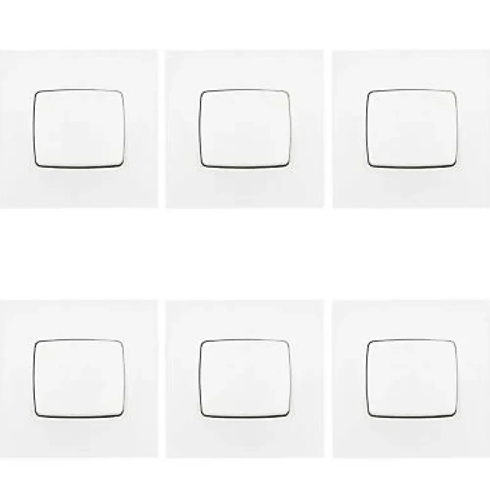 Legrand Interrupteur Encastrable-Lot va-et-vient Neptune blanc 6 pièces