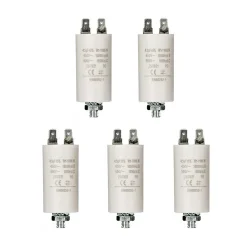 Nedis LOT 5 x Condensateur 4.5UF 450 V + COSSES CONDO 4,5MF