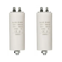 Nedis Fusible-LOT 2 x FIXAPART Condensateur 20.0uf 450 v à Cosses Condo 20mf
