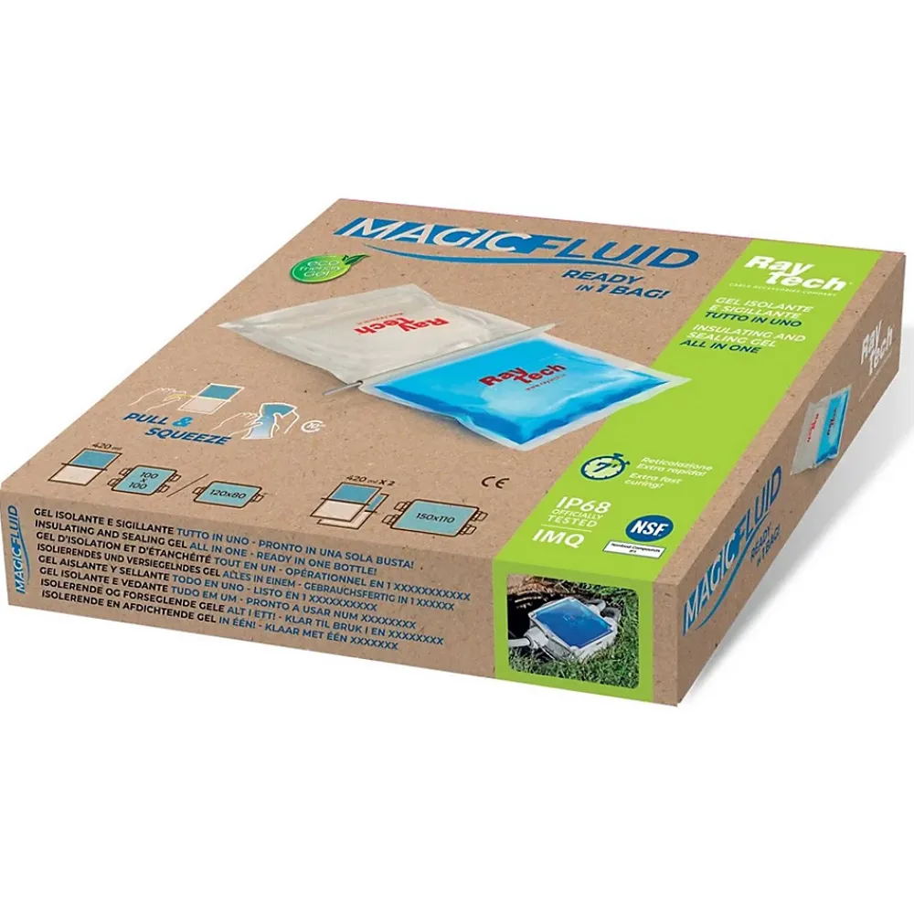 Raytech Magic Fluid - Sachet De Gel Monodose Bi-composant Ip68 - 550 Grammes
