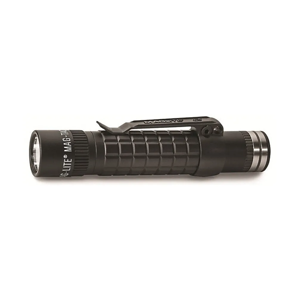 Maglite Lampe Torche-Lampe torche LED MAG-TAC-R à Batterie rechargeable - tête non-crénelée - Noir