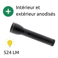 Maglite Lampe Torche-ML300LX Lampe torche LED 2x piles D - Noir