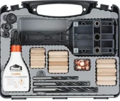 Wolfcraft Mallette d'assemblage par tourillons