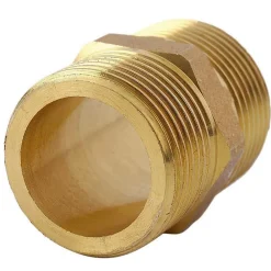 Monmobilierdesign Raccord À Visser-Mamelon laiton égal mâle mâle à visser diam 3/8