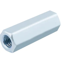 Diall Manchon tête hexagonale zingué ø 6 x 30 mm - 10 pièces