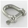 Vis Express Crochet À Visser-Manille Droite Forgée Inox A4 Diamètre 14 - 10 pièces