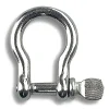 Accessoire De Corde, Câble Et Chaîne-Manille lyre Axe 4 mm Inox Acier inoxydable