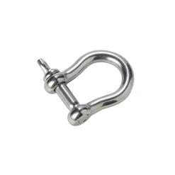 Diall Accessoire De Corde, Câble Et Chaîne-Manille lyre Inox 1 cm Acier inoxydable