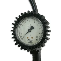 Ose Manomètre de Gonflage Pneu - Pression de 0 à 10 Bars - Pistolet avec Gâchette Réglable