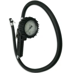 Ose Manomètre de Gonflage Pneu - Pression de 0 à 10 Bars - Pistolet avec Gâchette Réglable