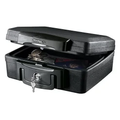 Master Lock Coffre-Fort-Malette de sécurité / Coffre fort - Anti feu et étanche - Format S - 4,9L