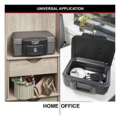 Master Lock Coffre-Fort-Malette de sécurité / Coffre fort - Anti feu et étanche - Format S - 4,9L