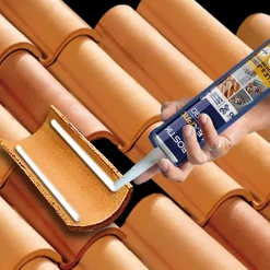Bostik Mastic, Cartouche Joint Et Silicone-Mastic colle haute performance Flexpro pu 511 300 ml blanc