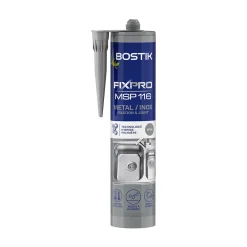 Bostik Mastic, Cartouche Joint Et Silicone-Mastic colle métal et inox 290 ml