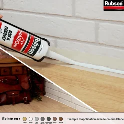 Rubson Colle Carrelage-Mastic pour parquet RAL7016 280ml