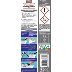 Rubson Mastic, Cartouche Joint Et Silicone-Mastic Bain&Cuisine Séchage Rapide blanc cartouche 280ml