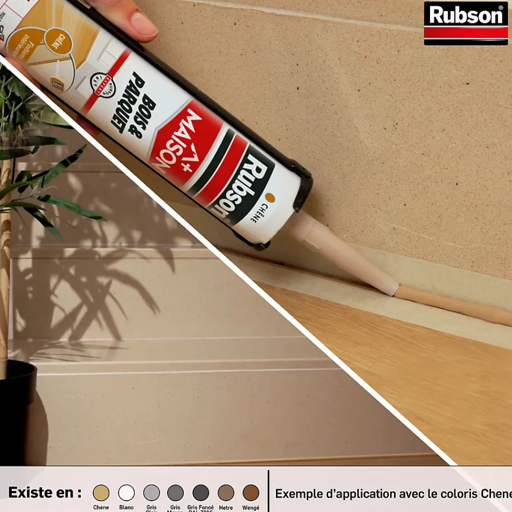 Rubson Mastic parquet clair 280ml