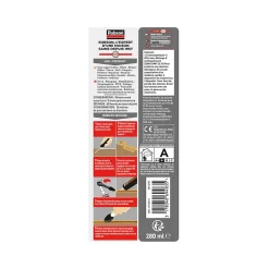 Rubson Mastic, Cartouche Joint Et Silicone-Mastic pour parquet hêtre 280ml