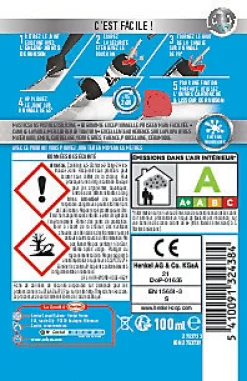 Rubson Mastic, Cartouche Joint Et Silicone-Mastic Sanitaire Je Jointe blanc MSP 100ml