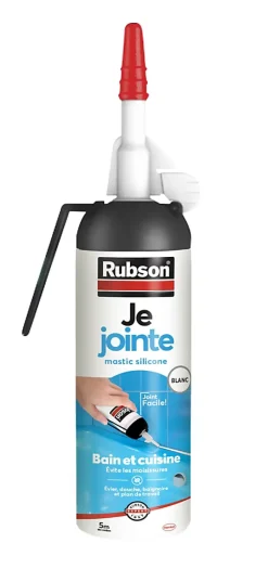 Rubson Mastic, Cartouche Joint Et Silicone-Mastic Sanitaire Je Jointe blanc MSP 100ml