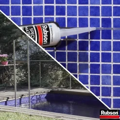 Rubson Mastic, Cartouche Joint Et Silicone-Mastic Special Materials Piscine transparent cartouche 280ml
