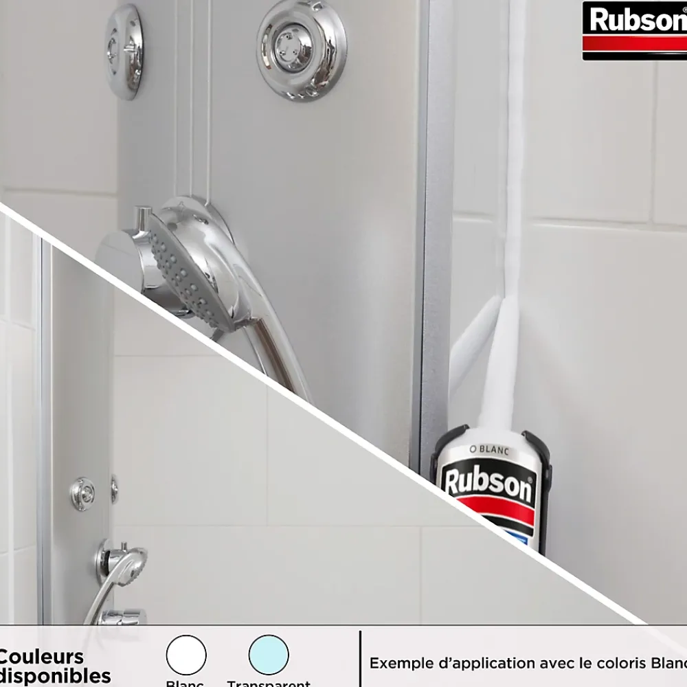 Rubson Mastic salle de bain Jointe&Colle 280ml
