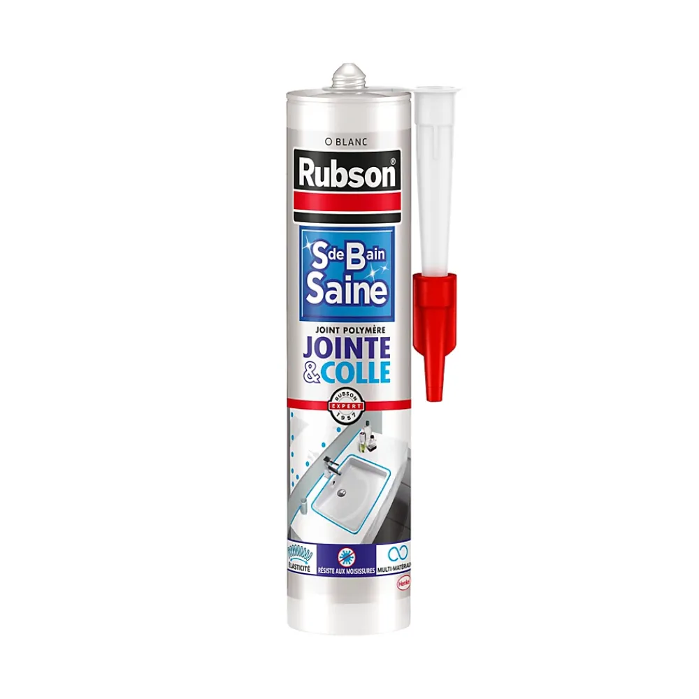 Rubson Mastic salle de bain Jointe&Colle 280ml