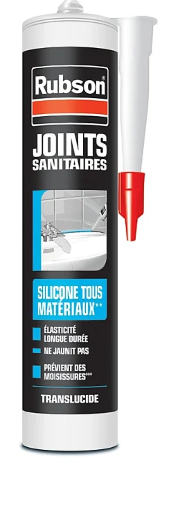 Rubson Mastic Sanitaire silicone tous matériaux 280ml