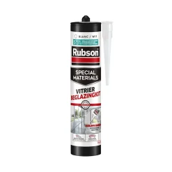Rubson Mastic, Cartouche Joint Et Silicone-Mastic vitrier coloris blanc 280ml