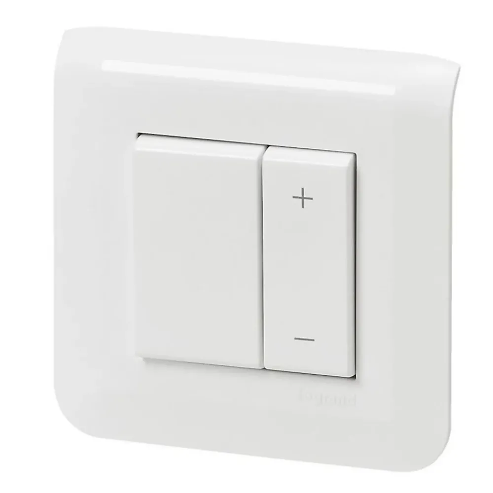Legrand Interrupteur Encastrable-Mécanisme écovariateur à griffes Mosaïc blanc