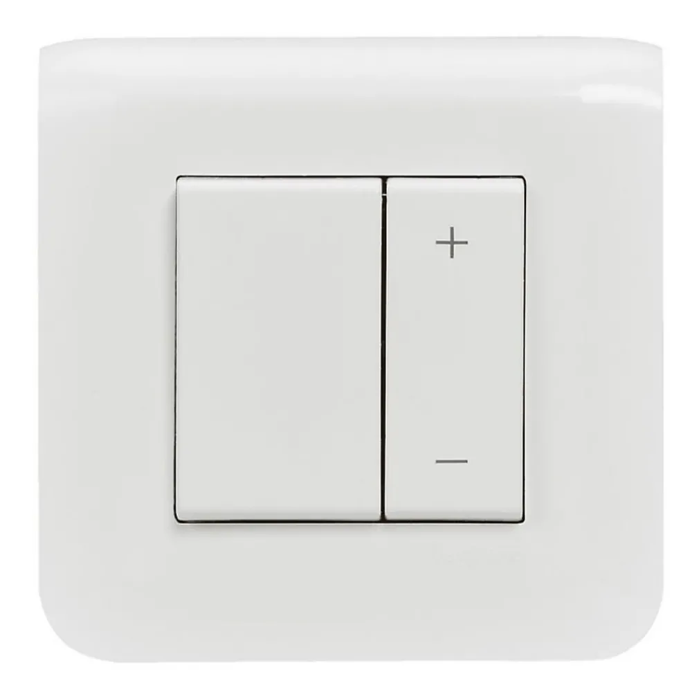 Legrand Interrupteur Encastrable-Mécanisme écovariateur à griffes Mosaïc blanc