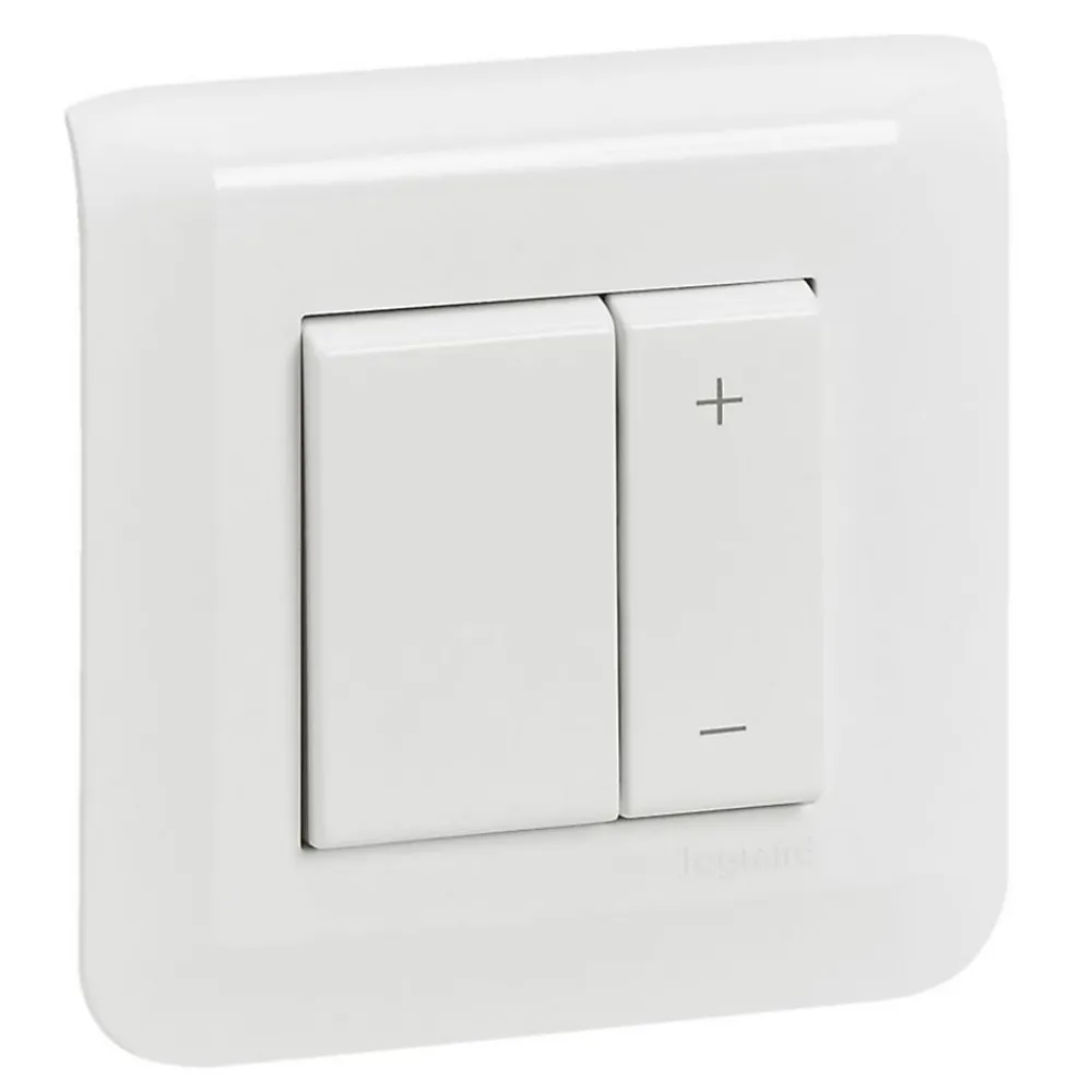 Legrand Interrupteur Encastrable-Mécanisme écovariateur à griffes Mosaïc blanc