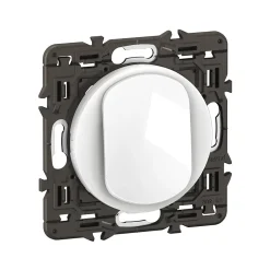 Legrand Mécanisme de poussoir Céliane 6A Blanc sans plaque