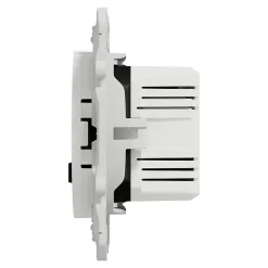 Schneider Electric Prise Encastrable-Mécanisme double chargeur usb A + C 12W Odace blanc