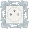 Schneider Electric Prise Encastrable-Mécanisme prise avec terre affleurante Unica Déco blanc