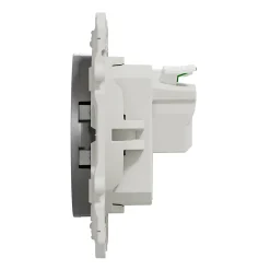 Schneider Electric Mécanisme prise avec terre Odace aluminium