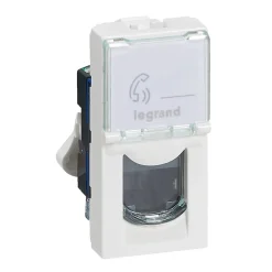 Legrand Prise Encastrable-Mécanisme prise RJ45 cat6 1 module Mosaïc