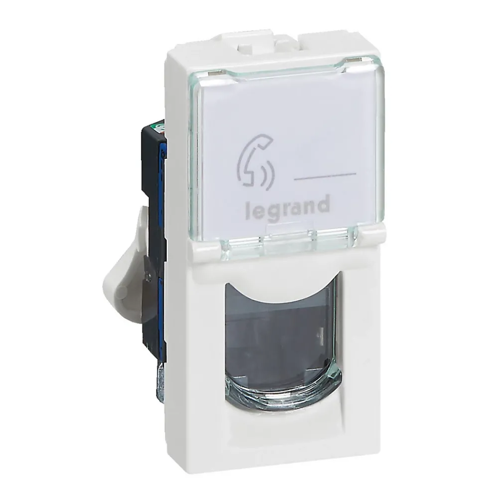 Legrand Prise Encastrable-Mécanisme prise RJ45 cat6 1 module Mosaïc