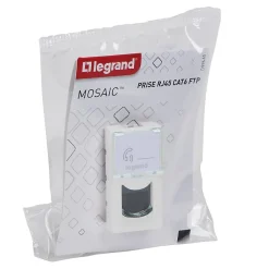 Legrand Prise Encastrable-Mécanisme prise RJ45 cat6 1 module Mosaïc