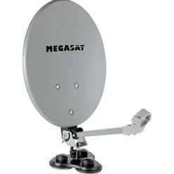 Megasat Antenne, Parabole Et Fixation-Kit satellite camping 35 cm avec récepteur HDMIHD510 (1500081)