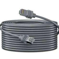 Elfcam-shop 30m Elfcam - Câble Starlink Gen 3, Ethernet Cat6 26AWG, Intérieur/Extérieur, Rallonge pour Starlink Gen 3/Mini