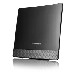 Meliconi Antenne, Parabole Et Fixation-- Antenne TV amplifiée d'intérieur AT52 R1 USB - Portée 30 kms - Signaux numériques DVBT/DVBT2 - Filtres 4G 5G