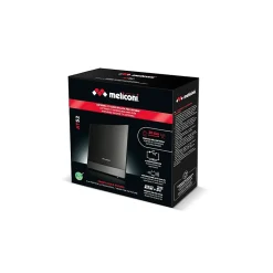 Meliconi Antenne, Parabole Et Fixation-- Antenne TV amplifiée d'intérieur AT52 R1 USB - Portée 30 kms - Signaux numériques DVBT/DVBT2 - Filtres 4G 5G