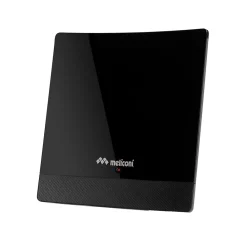 Meliconi Antenne, Parabole Et Fixation-- Antenne TV amplifiée d'intérieur AT52 R1 USB - Portée 30 kms - Signaux numériques DVBT/DVBT2 - Filtres 4G 5G