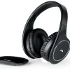 Meliconi - Casque TV analogique et numérique HP DIGITAL SMART - sans fil avec base émettrice compacte - Autonomie 8h - Portée 100m