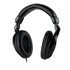 Meliconi - Casque TV filaire analogique HP50 PLUS - Noir - Câble lisse 5m anti-noeuds - Contrôle volume sur fil