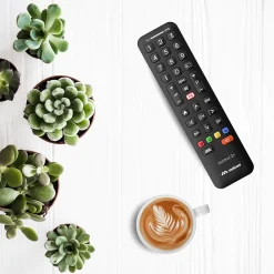 Meliconi - Télécommande universelle CONTROL TV+ pour une TV - 100% fonctions d'origine - Accès direct Netflix - programmation simp