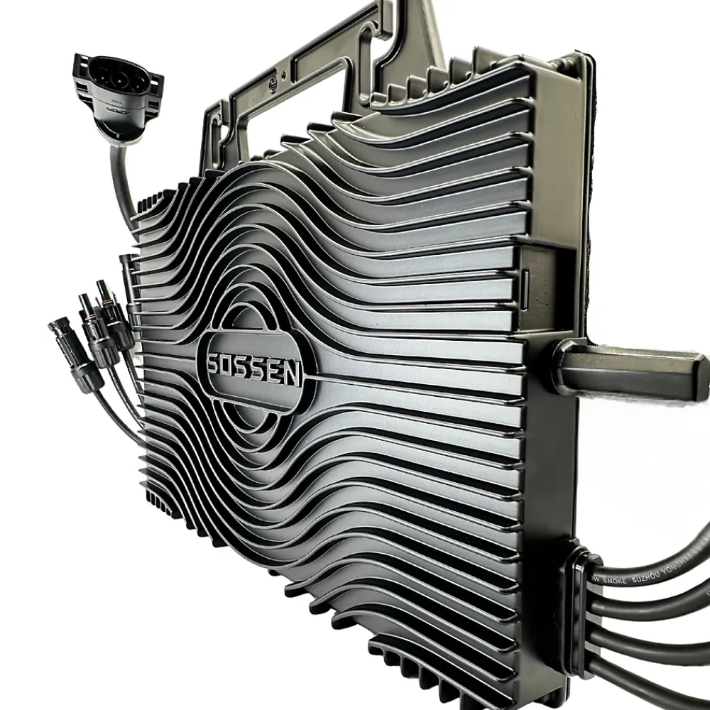 Sossen Micro-onduleur 2400W Wifi + Câble