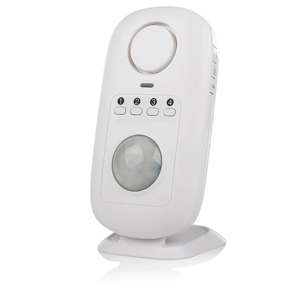 Smartwares Alarme Sans Fil-Mini-alarme avec détection de mouvement IRP avec sirène et clavier